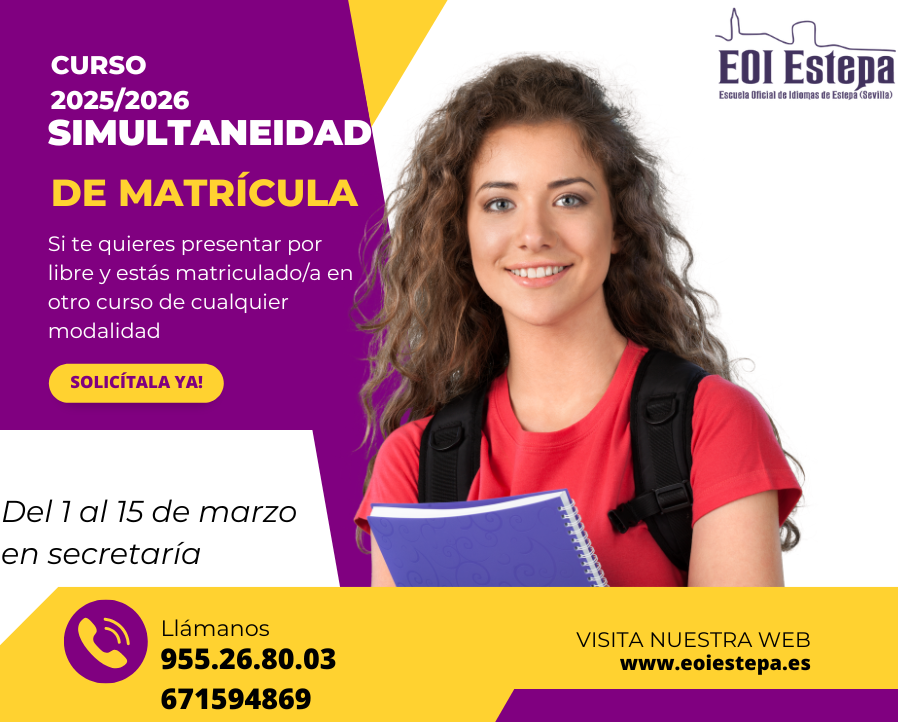 Simultaneidad de matrícula