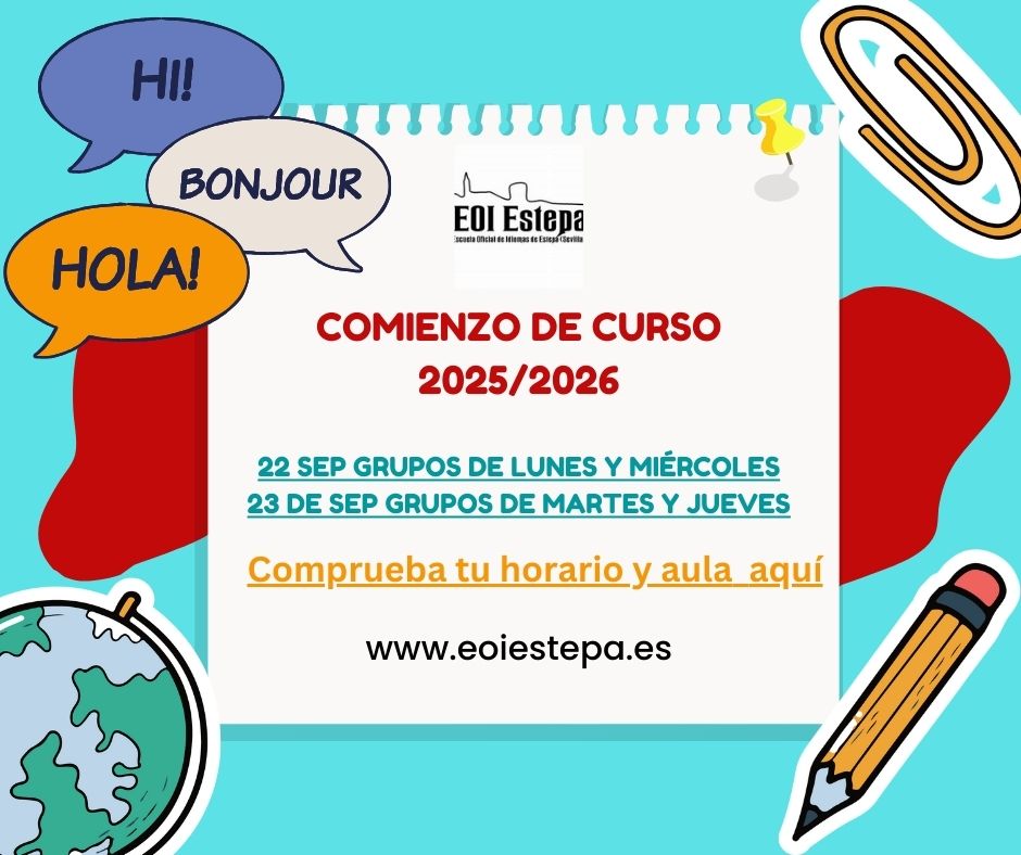 Comienzo de curso