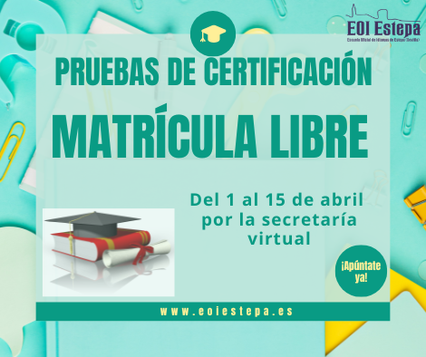 Matrícula libre